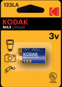 Батарейка Kodak CR123 3V MAX Lithium Б0005146 