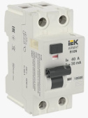 Автоматический выключатель IEK ARMAT УЗО 2П 40А 30mA ВДТ R10N тип AC 10кА AR-R10N-2-040C030 