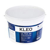 Клей обойный "KLEO" ULTRA 50 для стеклообоев готовый (50м2, ведро 10кг)