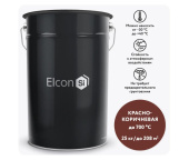 Эмаль Elcon термостойкая Серебристая 700 градусов 520мл 00-00002966