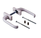 Ручка балконная, двухсторонняя (к-т)