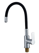 Смеситель RUSH для кухни SI7335-60 Black Lt D35 серия Siple