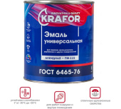 Эмаль Krafor ПФ-115 2,7кг Красная 26 022