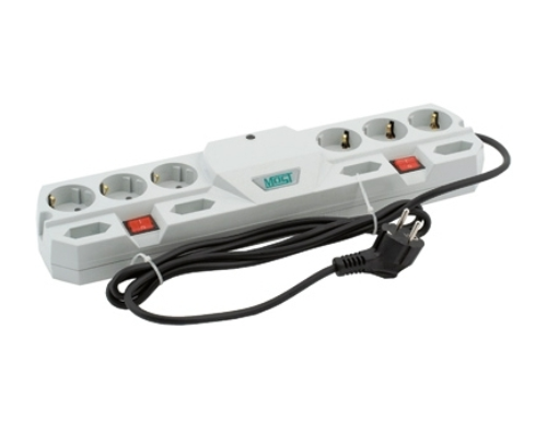  Фильтр сетевой Most tandem TRG 2м, 10 розеток AFHS-10A-2  05395  