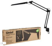 Лампа настольная Uniel TLD-524 чёрная 8Вт/50Вт, 4500К  10608 