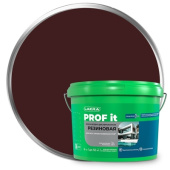Краска резиновая ЛАКРА PROFI IT 6кг RAL 8017 коричневый 9591038
