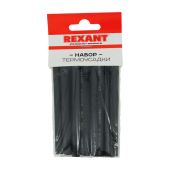 Трубка  термоусадочная набор "Rexant" №5 СТАНДАРТ (10шт)  29-0105 