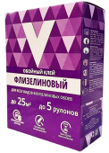 Клей обойный V, для флизелиновых обоев 200гр. V-051