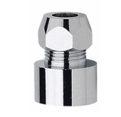 Цанга 125F 10х1/2" гайка хром REMER