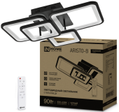 Светильник диодный ELEGANT ARISTO-90B 90Вт 3000-6500K 7000Лм чёрный IN HOME 4690612047294 