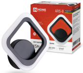 Светильник диодный ELEGANT ARIS-15W 3000-4000-6500К 1050Лм STEP COLOR чёрный IN HOME 4690612035338 