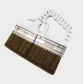 Кисть для лака 200мм темный ворс DECOR WHITE EDITION 890-200