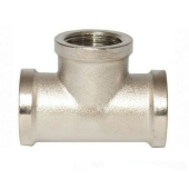 Тройник латунный 1/2"  T012FFFRS