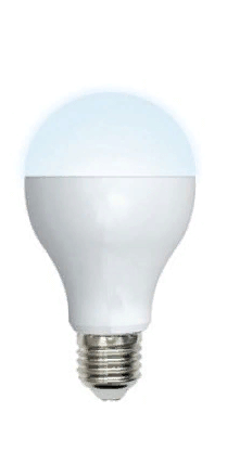 Лампа светодиодная груша 15W WOLTA Е-27 220V 3000K теплый свет А-60
