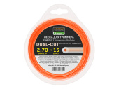 Леска для триммера STARTUL GARDEN  2,7мм круг 15м DUAL-CUT  ST6067-27
