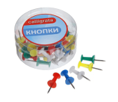 Кнопки силовые цветные 40шт CALLIGRATA  1293694