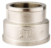 Муфта латунная переходная 1"1/2х3/4" (40х20мм) 