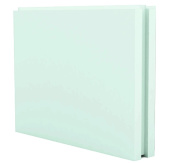 Плита гипсовая пазогребневая полнотелая влагостойкая 667x500x80 мм КНАУФ  