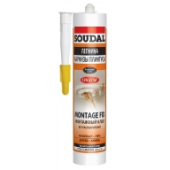 Клей монтажный Soudal Монтаж Fix белый 280мл  120066