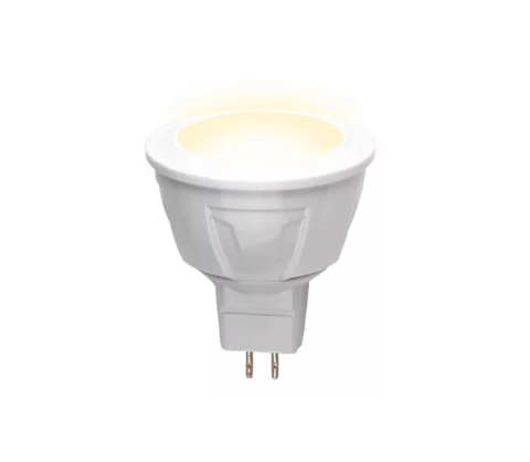 Лампа светодиодная GU5.3 5(35)W VOLPE 220V тёплый белый  09448