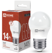 Лампа Светодиодная LED-ШАР-VC 14Вт 230В Е27 4000К 1330Лм IN HOME 4690612047829 