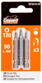 Насадка бита GEPARD, TORX T20 50мм 3шт GP3510-50
