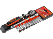 Набор головок 12пр. 1/4" 4-13мм PRO STARTUL (PRO-41414)
