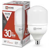 Лампа светодиодная LED-HP-PRO 30Вт 230В Е27 4000К 2850Лм IN HOME промышленная 4690612031071 