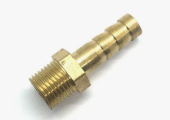 Штуцер латунный 1/8" наружная резьба 8мм
