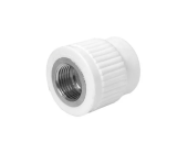 Муфта полипропиленовая РР-R 25-3/4"гайка белая 10655