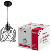 Светильник LOFT ATIKO-PN-BL Е27 чёрный IN HOME 4690612067360 