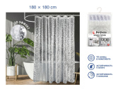 Штора для ванной PERFECTO LINEA 180х180см Aura 3D роса 