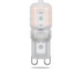 Лампа светодиодная G9 5(40)W Feron 220V 2700К тёплый свет  LB-430 