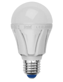 Лампа светодиодная груша 18W Uniel A60 Е-27 белый свет UL-00005037 
