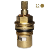 Кран-букса 1/2"-20шл 180-К-1 керамика FONTEN