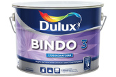 Краска Dulux Bindo 3 для стен и потолков глубоко матовая BW 2,5л