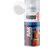 Лак аэрозольный Kudo  520мл Термостойкий  KU-9006