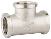 Тройник латунный переходной 3/4"х1/2"х3/4" (20х15х20мм) 