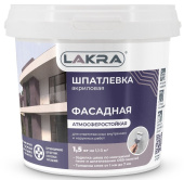 Шпатлевка Лакра акриловая Фасадная 1,5 кг 9593091