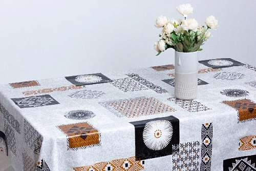 Клеенка Ларио 140 см CY80 Бербер серый