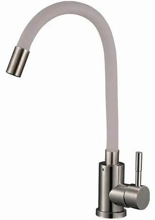 Смеситель Solone для кухни EZA4-F090YWYG гибкий излив белый