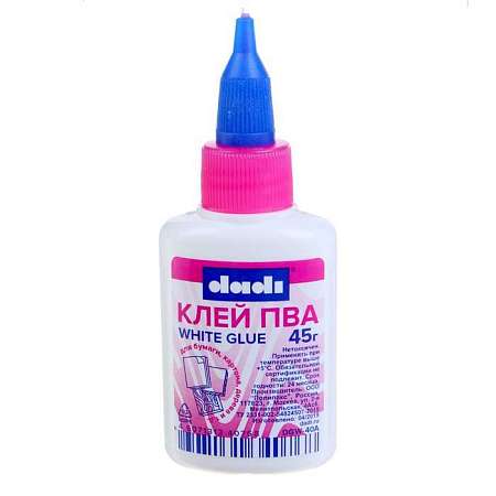 Клей ПВА 45г DADI, с дозатором  4416742