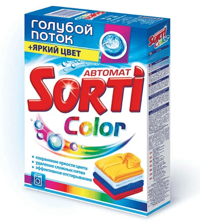 Sorti АВТОМАТ КОЛОР стир. порошок, 350г  800-5