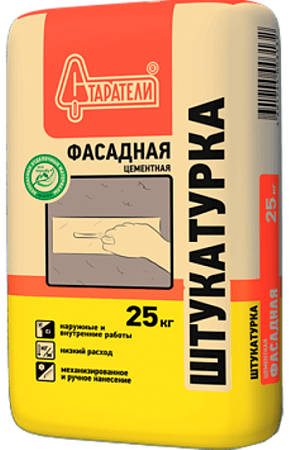 Штукатурка фасадная Старатели 25 кг цементная