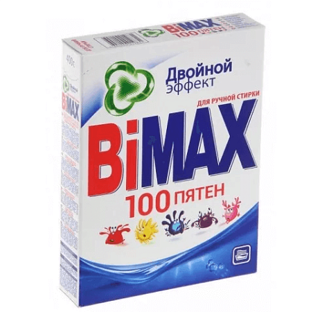 BiMax 100 пятен стир. порошок, 400гр  /941-1/