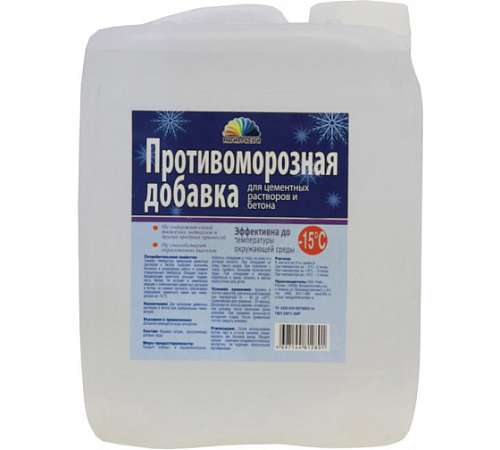 Добавка противоморозная  Радуга 10 л формиат натрия  43606