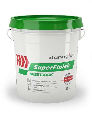 Шпатлевка DANOGIPS SuperFinish 28кг/17л Sheetrock