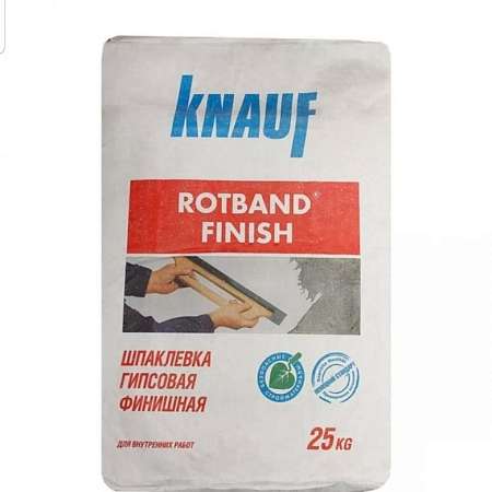 Шпатлевка Ротбанд Финиш Кнауф 25 кг 