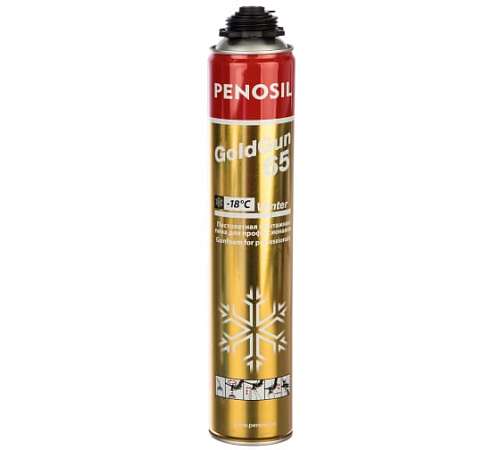 Пена монтажная Penosil GoldGun зимняя 65 профи 875мл 218898