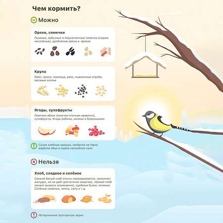 Кормушка-конструктор из ХДФ для птиц «Бочка» своими руками, 18х16х23см, Greengo 7602378